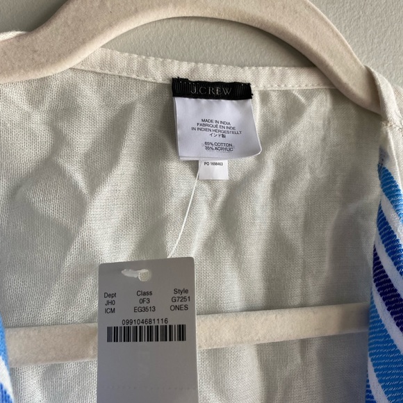 JCREW cotton swim cover-up - Picture 3 of 4